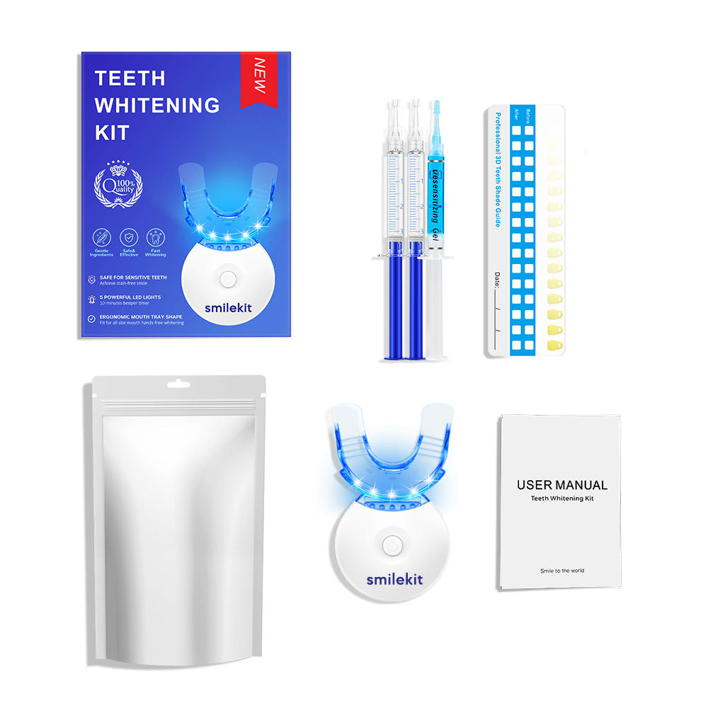 Teeth Whitening Mouthwash - مجموعة تبييض الأسنان - 5X مبيض