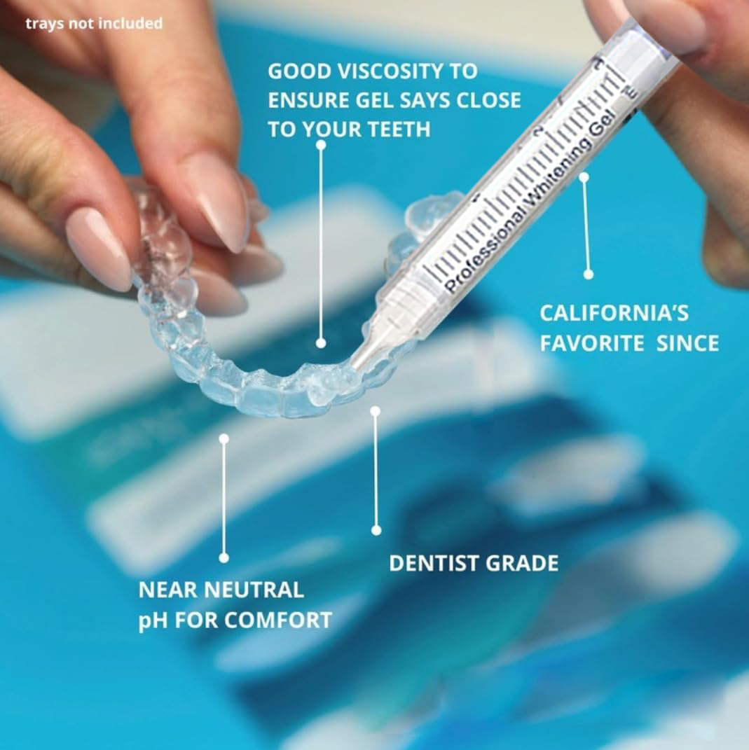 تبييض الأسنان جل الملء حقنة تب - مراجعة Teeth Whitening Kit وسعره