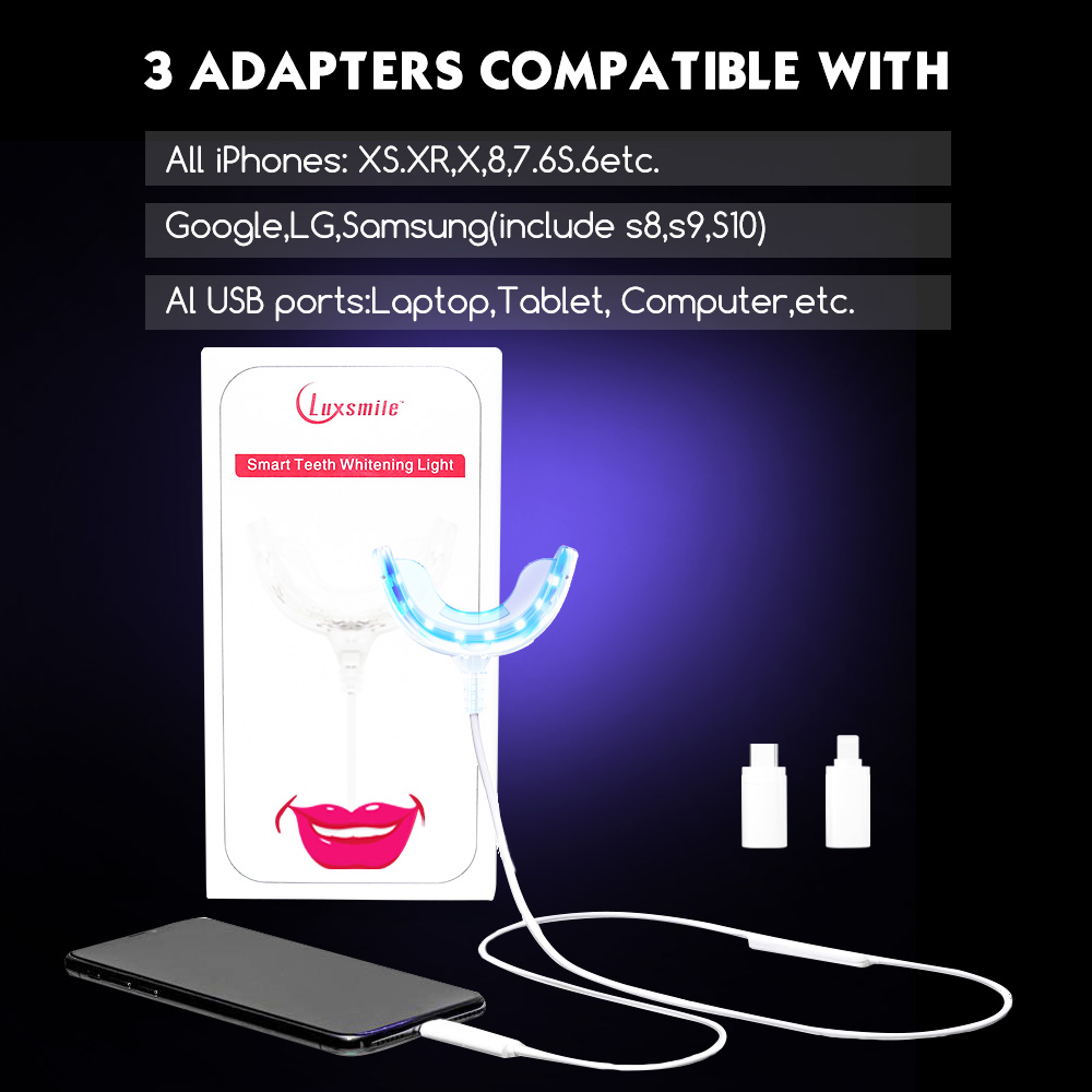 Luxsmile الذكية LED تبييض الأس - مراجعة Teeth Whitening Pens وسعره