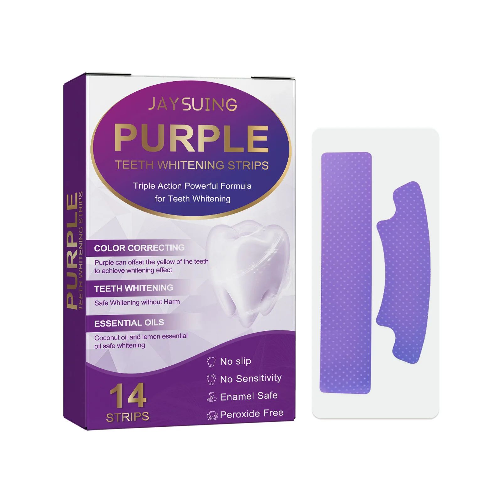 14 قطعة/صندوق شريط تبييض الأسن - مراجعة Teeth Whitening Kit وسعره