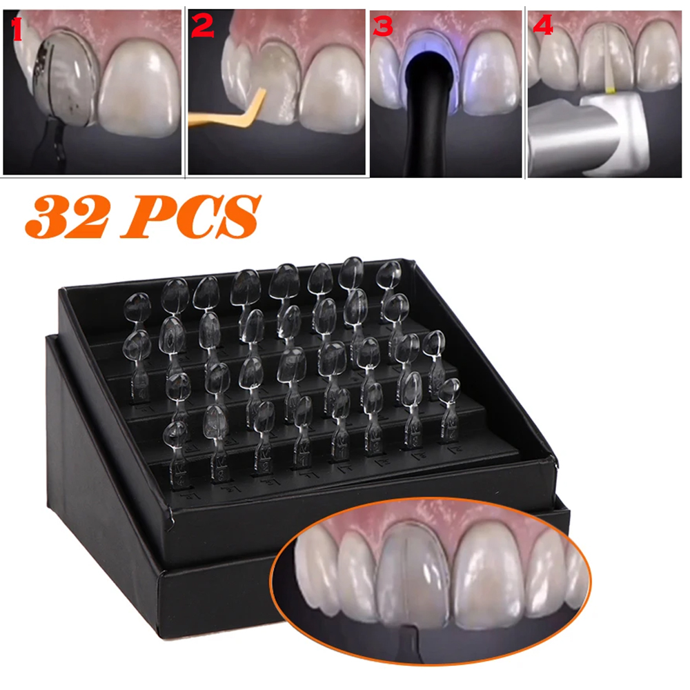 32 قطعة من أدوات تبييض الأسنان - مراجعة Teeth Whitening Moulds وسعره