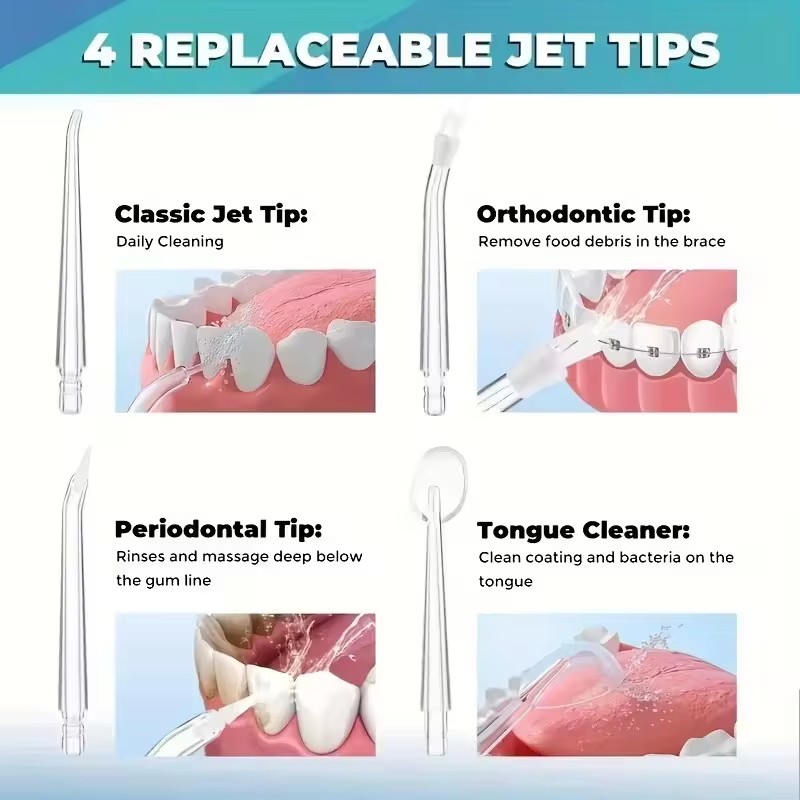 جهاز تنظيف الأسنان بالماء، جها - مراجعة Teeth Whitening Mouthwash وسعره